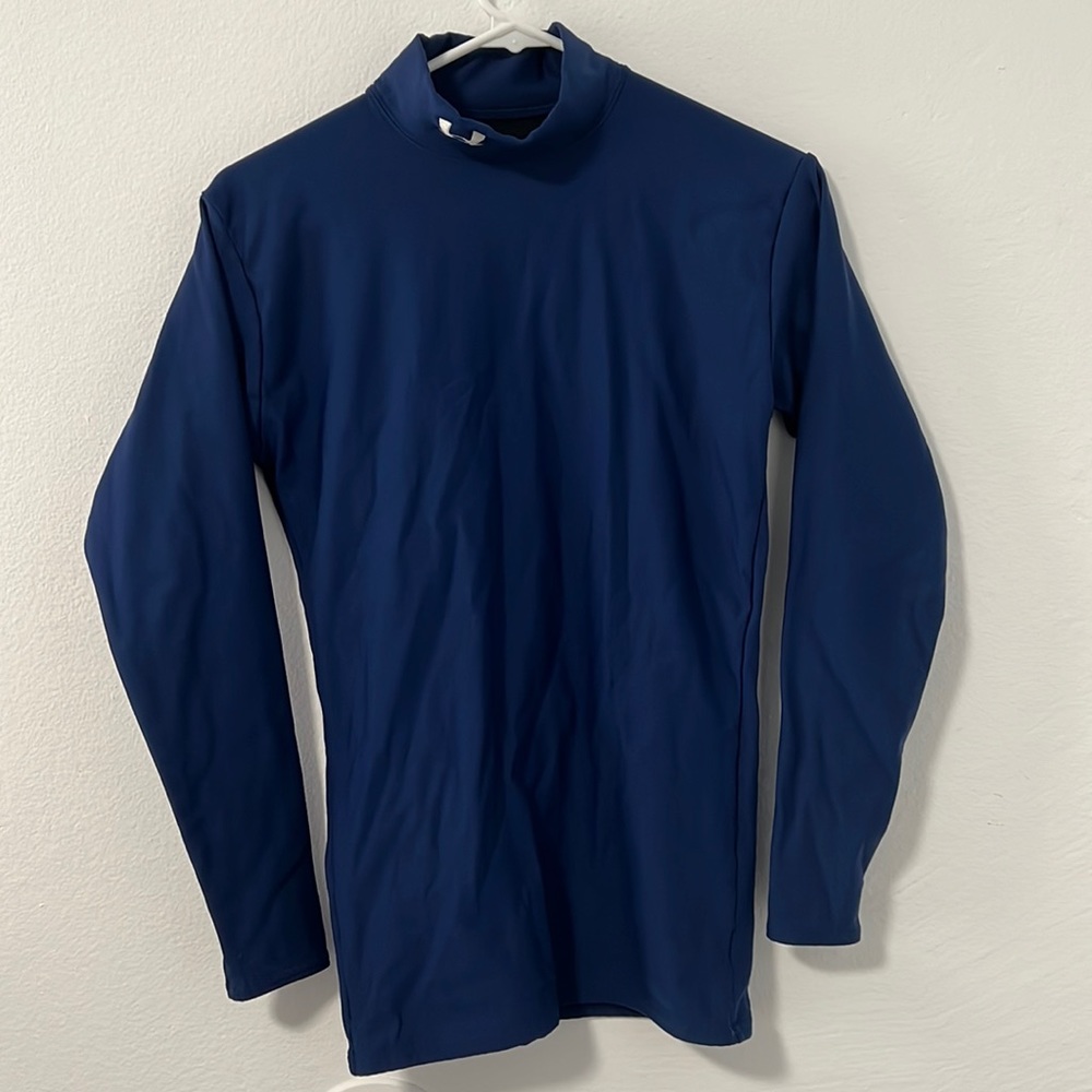 Under Armour dark blue Coldgear compression base layer, sz M